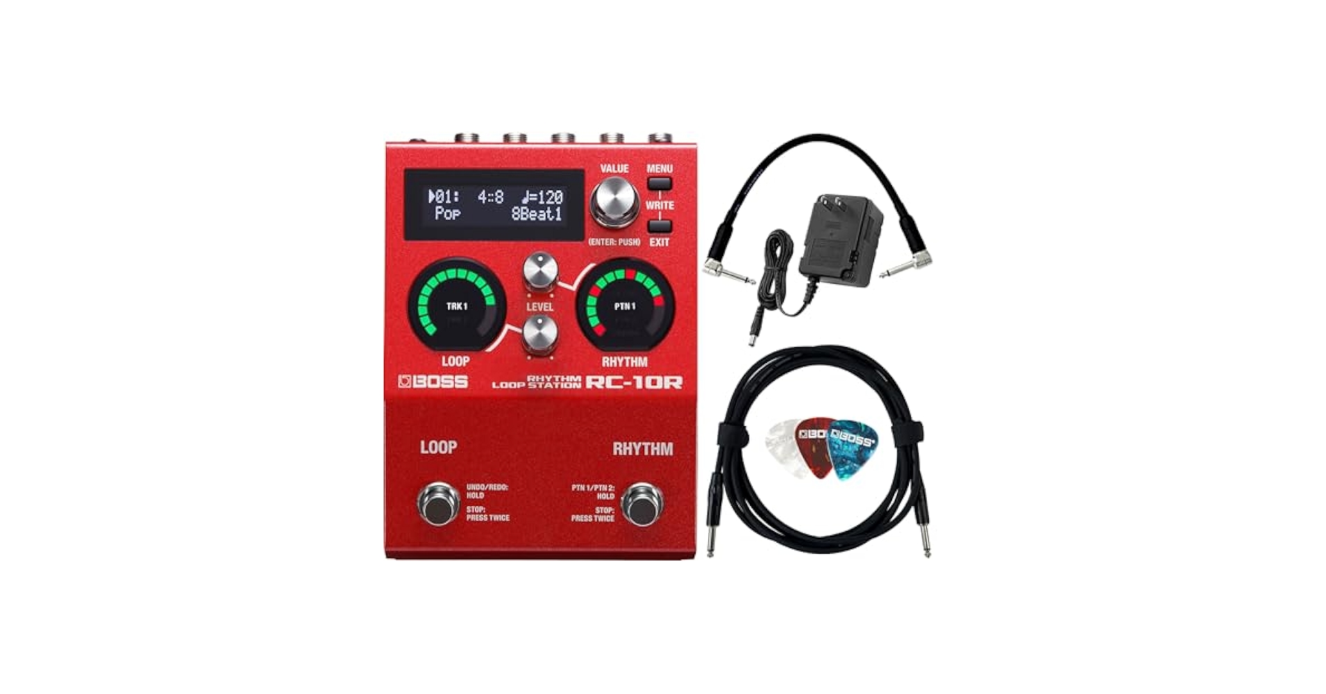 ギター BOSS RHYTHM LOOP STATION RC-10R BOSS RC-10R Rhythm Loop Station Effects Pedal | Guitar Center